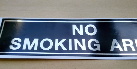 NO SMOKING AREA