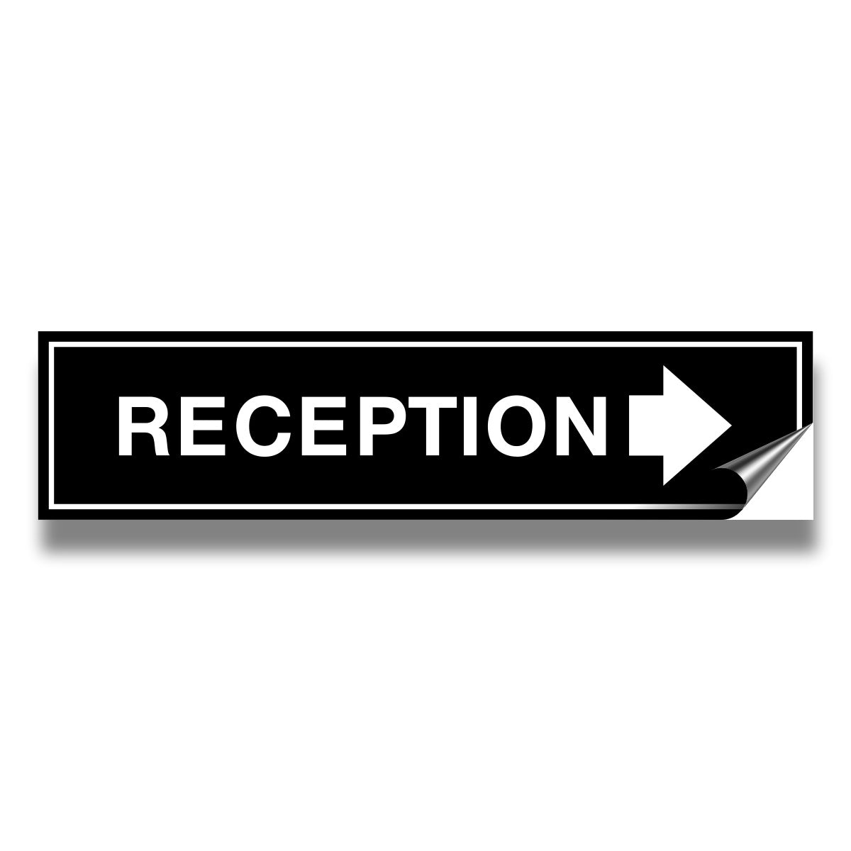 RECEPTION ARROW RIGHT – shoutstickers.com