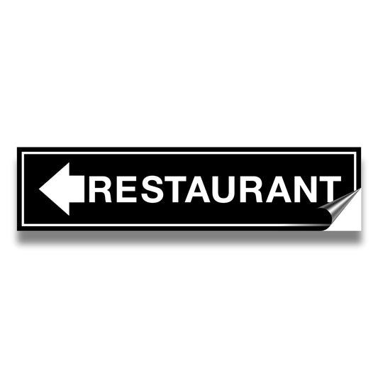 RESTAURANT ARROW LEFT