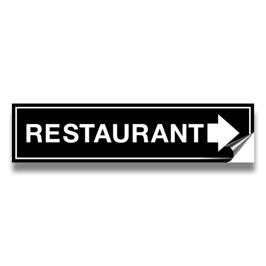 RESTAURANT ARROW RIGHT