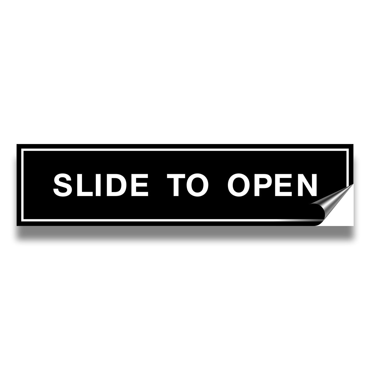 SLIDE TO OPEN