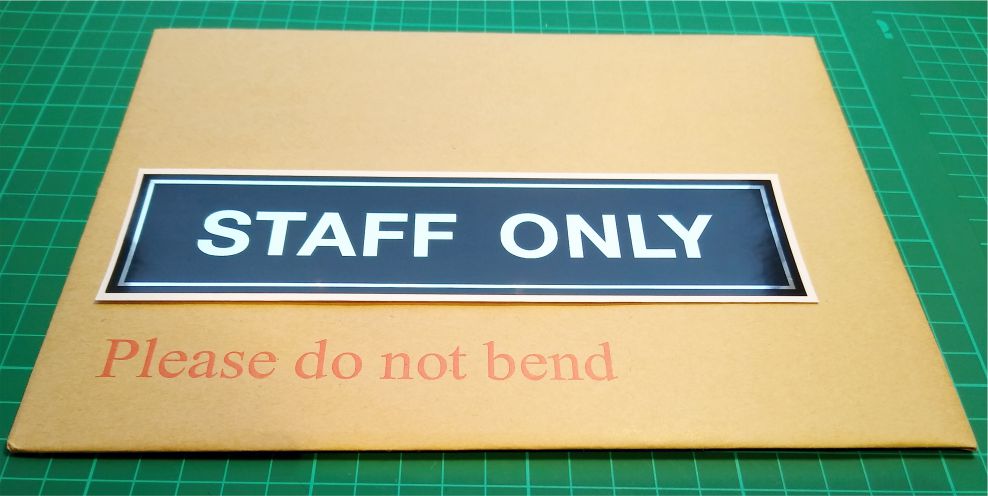 STAFF ONLY